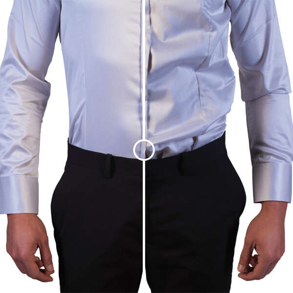 نگهدارنده پیراهن در شلوار مردانه
